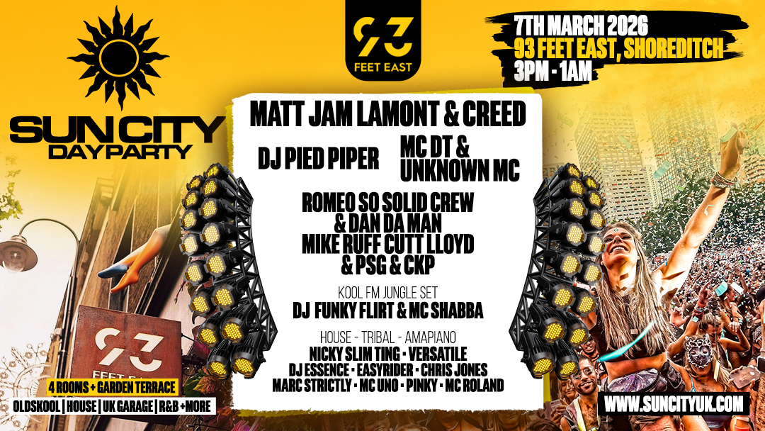 (SOLD OUT ) SUN CITY DAY PARTY