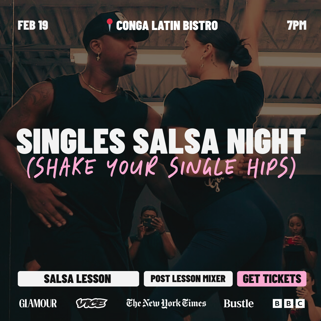 THURSDAY | SINGLES SALSA DANCE NIGHT | CONGA LATIN BISTRO | MINNEAPOLIS