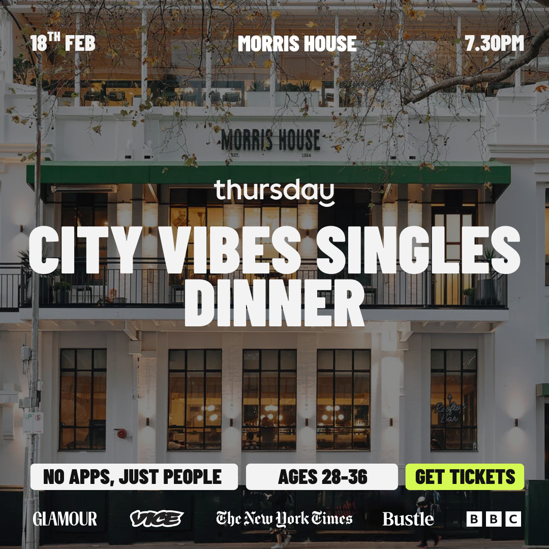 Wednesday | Morris House Singles Dinner  (28-36) | CBD