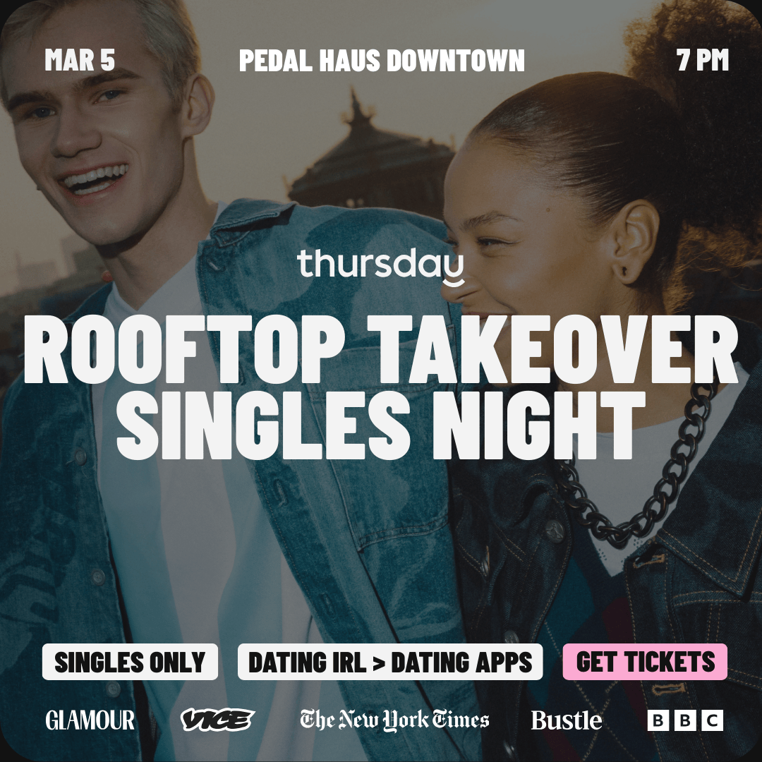 Thursday | Singles Rooftop Takeover at Pedal Haus | Phoenix