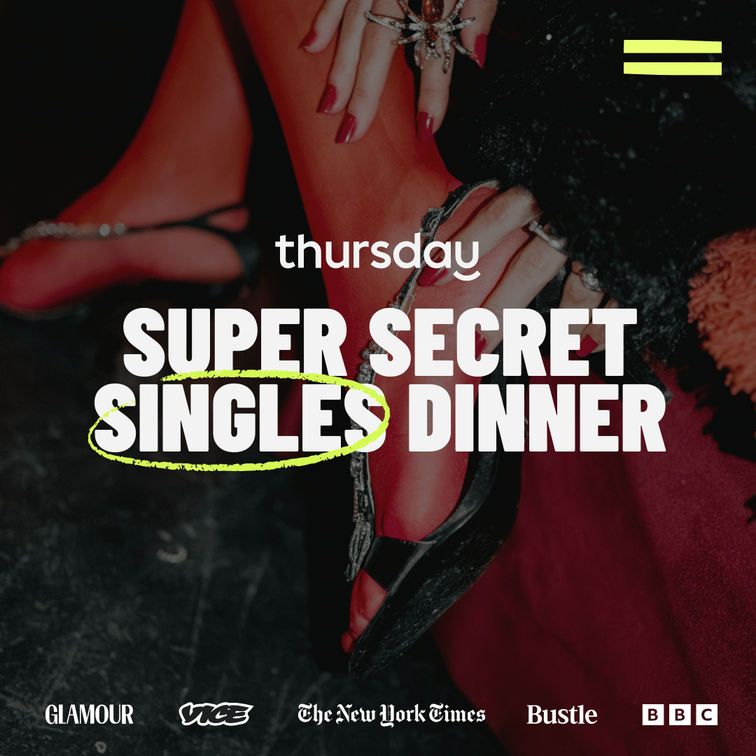 RESCHEDULED | Wednesday | Super Secret Singles Dinner (24-34) | Hidden Location: Adria | Sydney