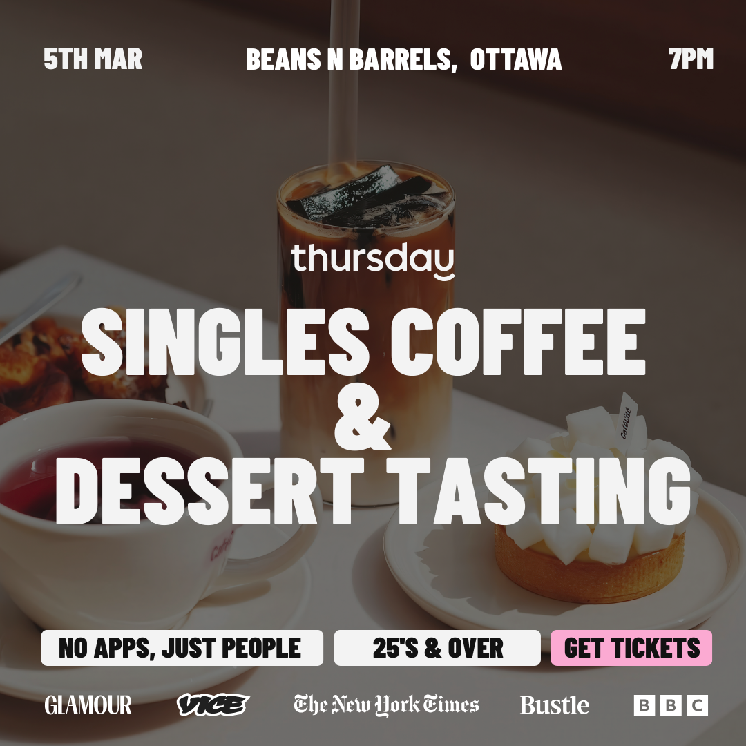 Thursday | Coffee & Dessert Tasting  |  Beans N Barrels