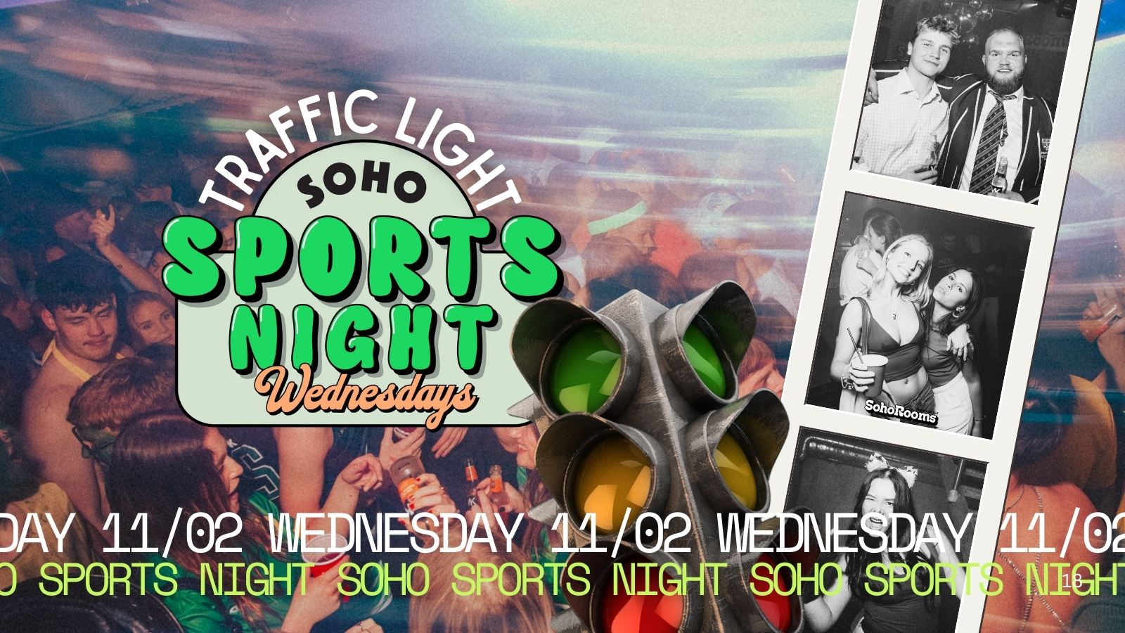 Your Official Soho Sports Night | Wednesday 11th Feb | Soho Rooms Newcastle