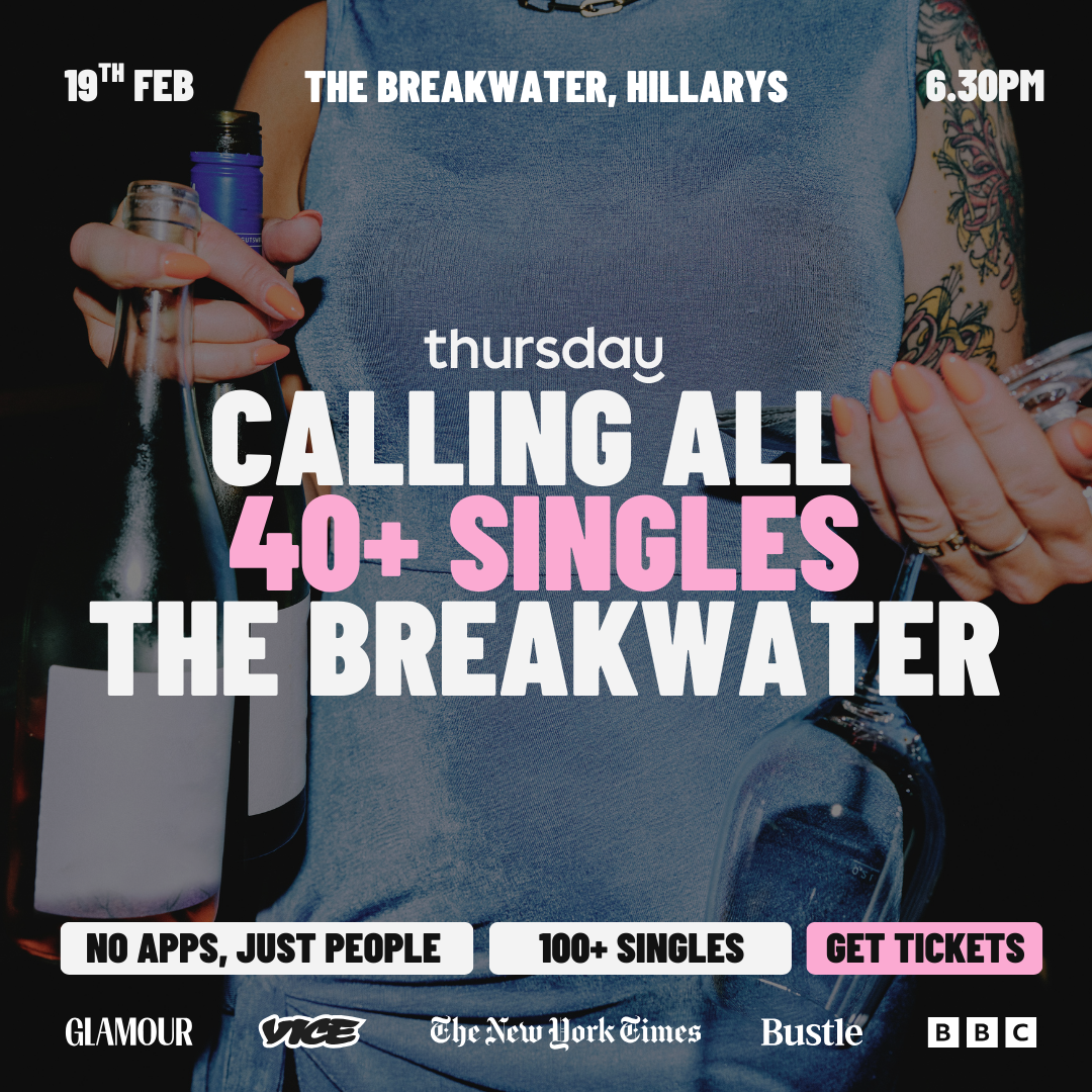 Thursday | 40+ Singles Summer Mixer @The Breakwater | Hillarys (40+)