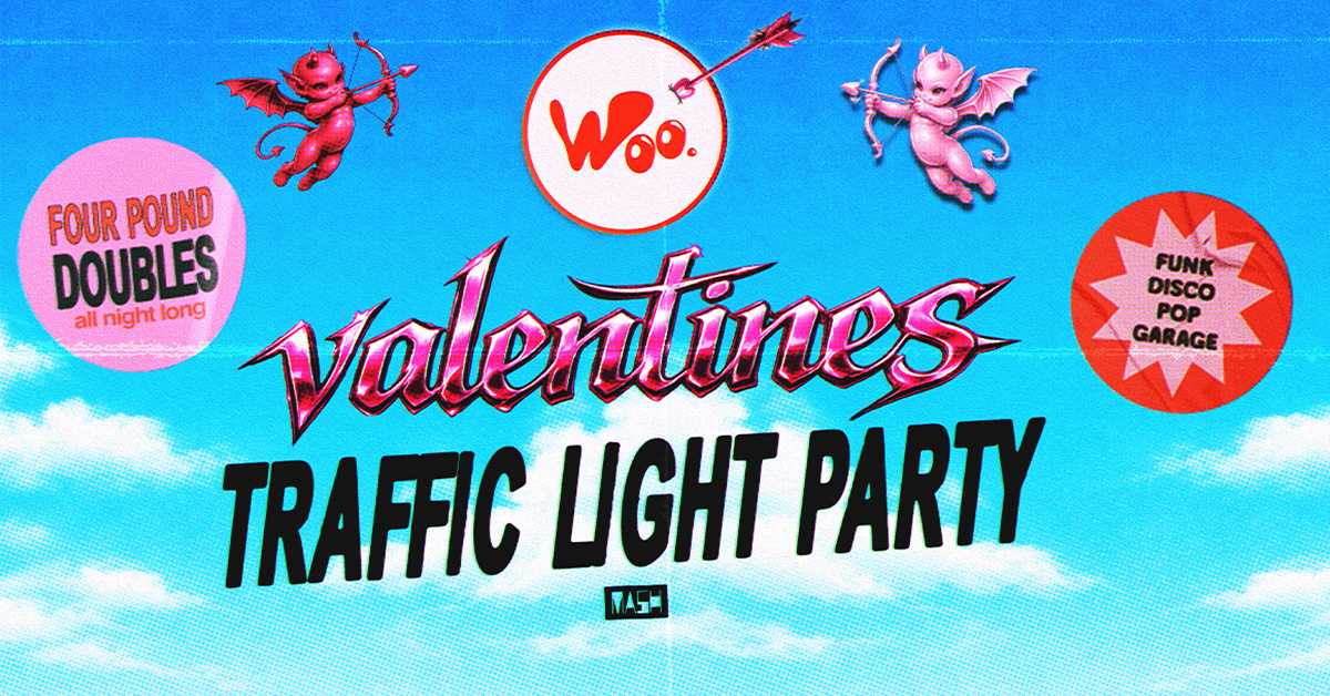 VALENTINES traffic light party x