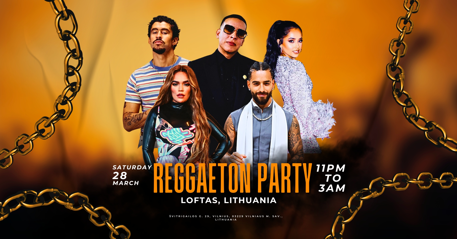Reggaeton Party (Lithuania) March 2026