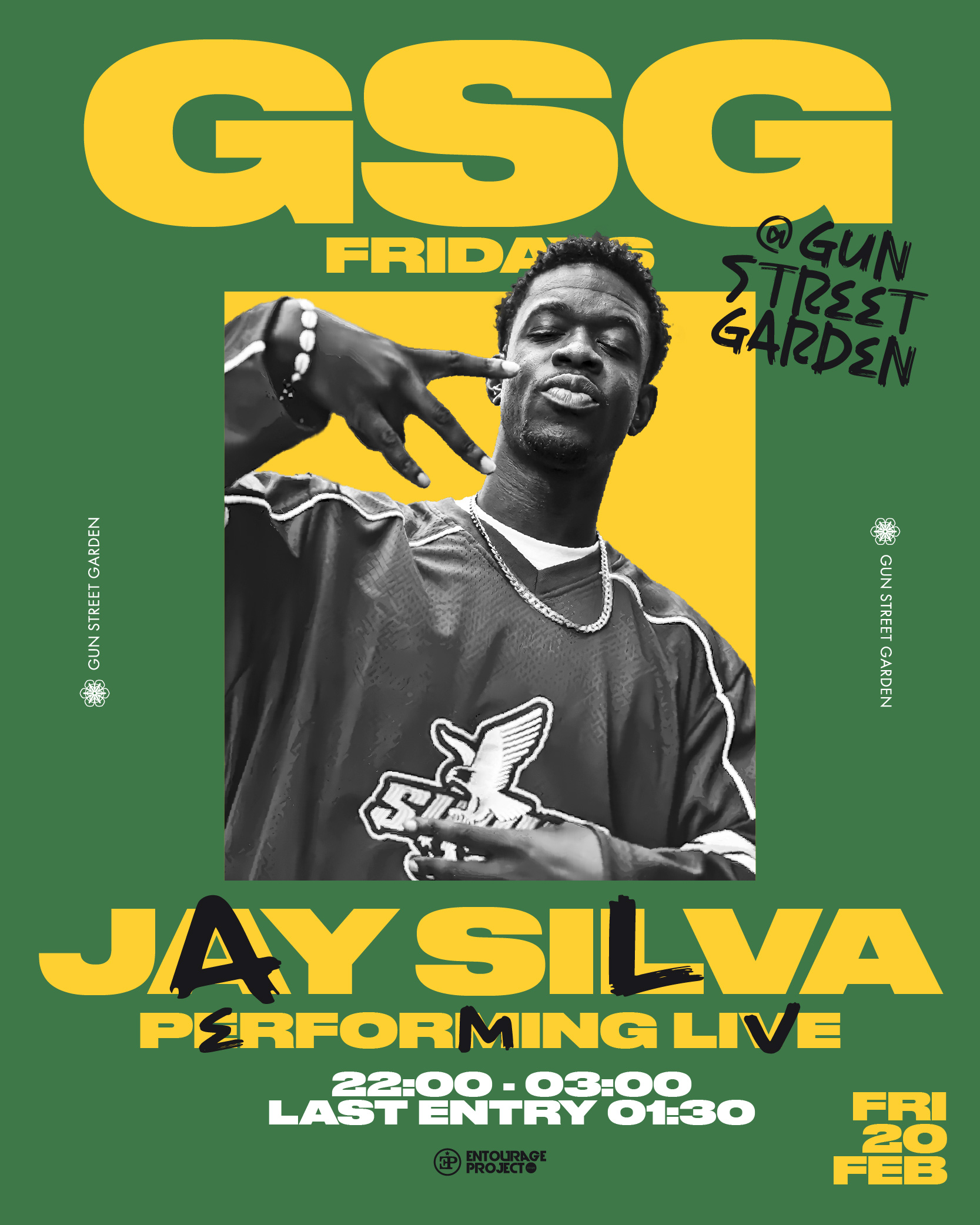 GSG FRIDAYS: JAY SILVA LIVE PERFORMANCE🎤