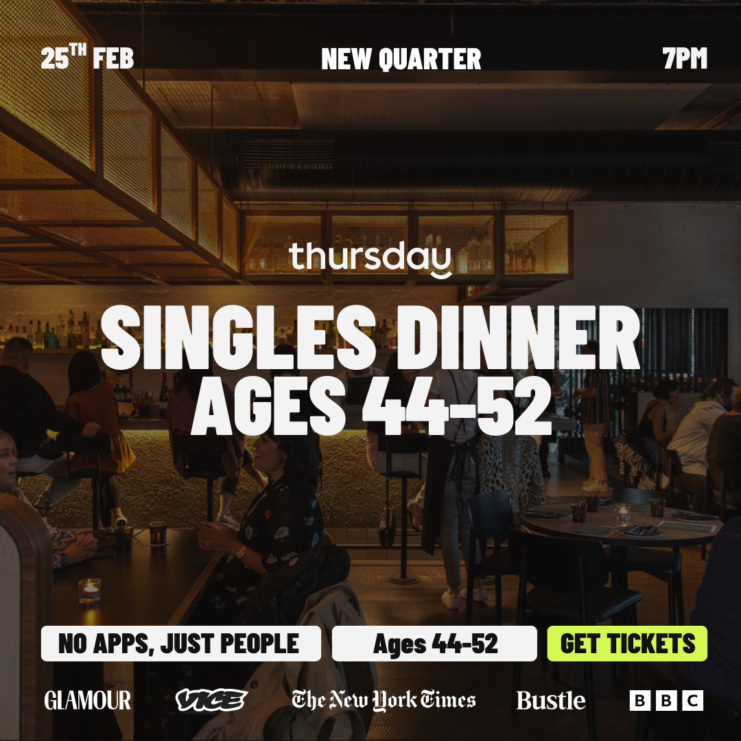 Wednesday | Single & Snacky Singles Dinner (44-52) | Richmond