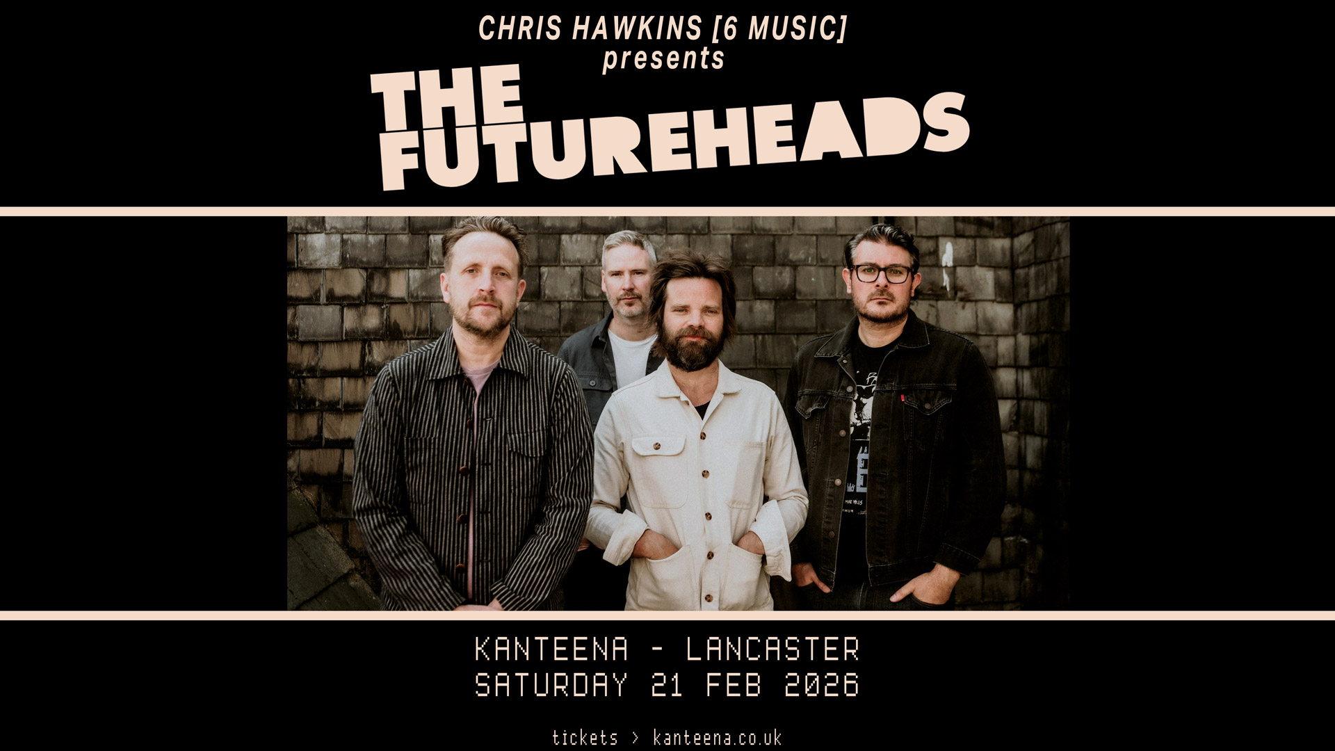 The Futureheads Live.  Presented by Chris Hawkins [6 music]