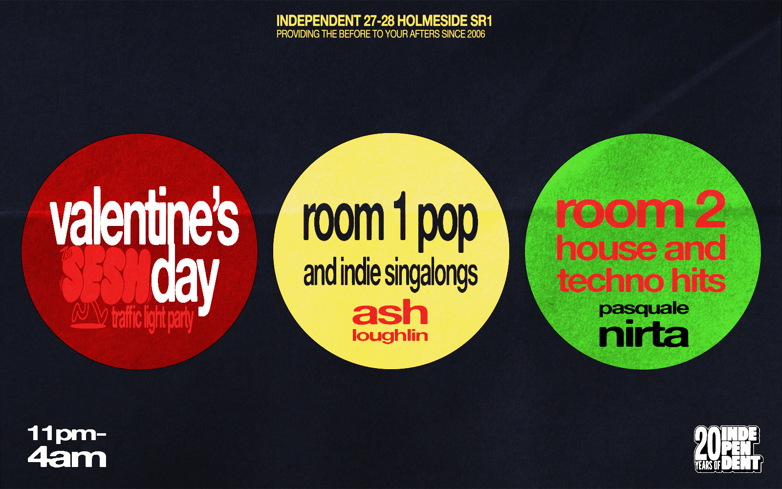 The Sesh: Valentine’s Traffic Light Party