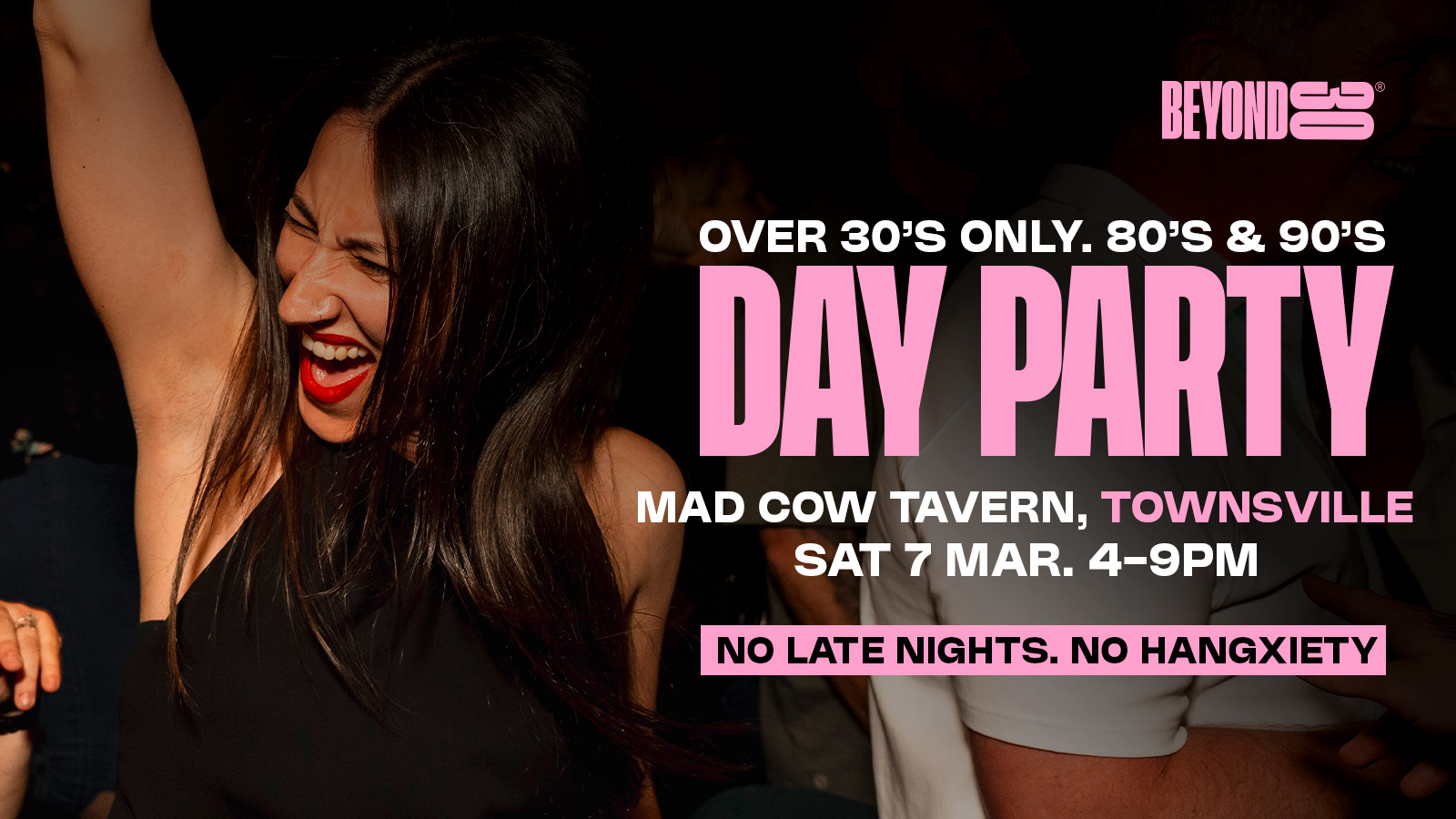 80s & 90s Over 30s Daytime Clubbing – TOWNSVILLE🕺🏽