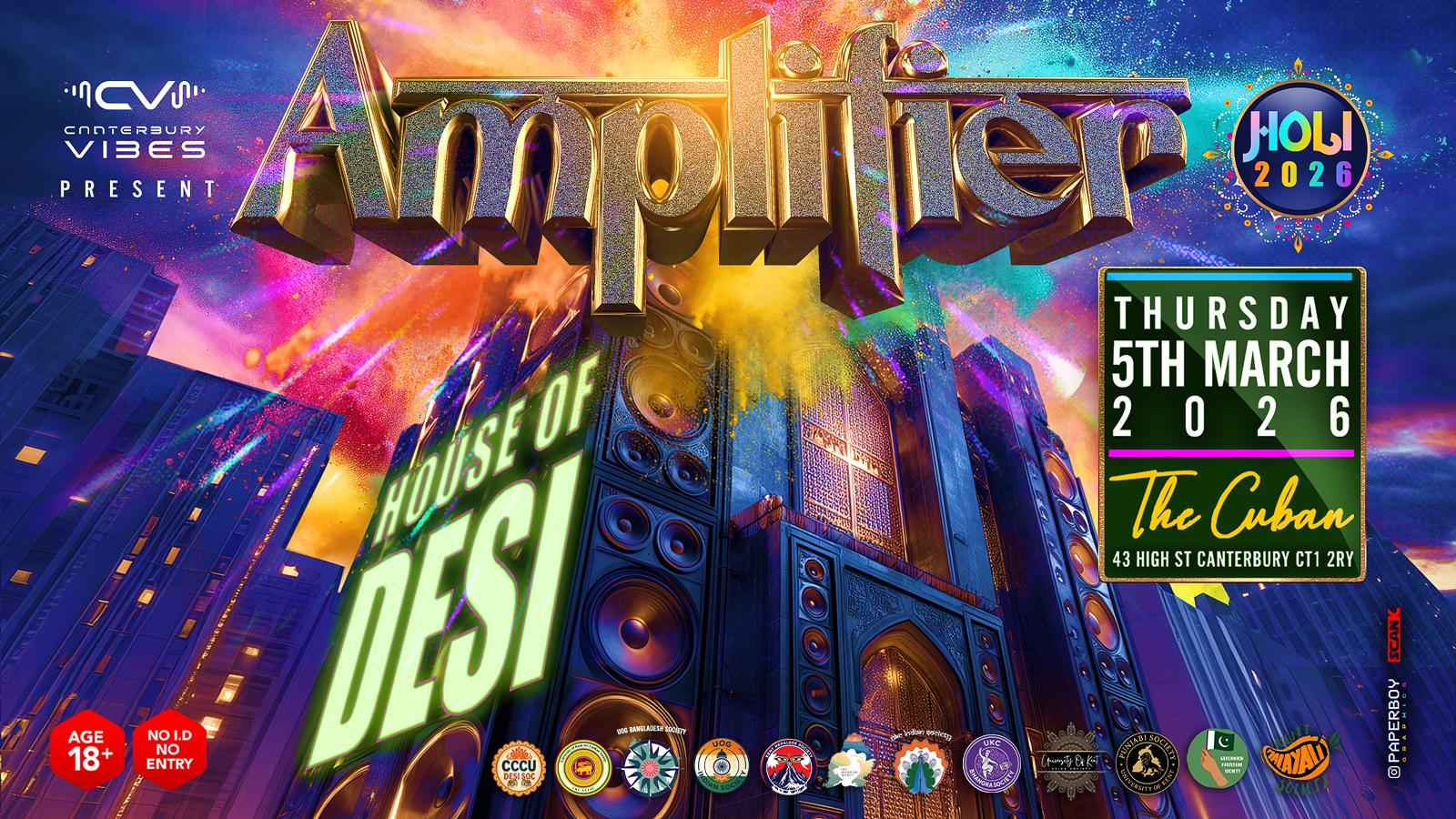 Amplifier: House of Desi (Holi Edition)
