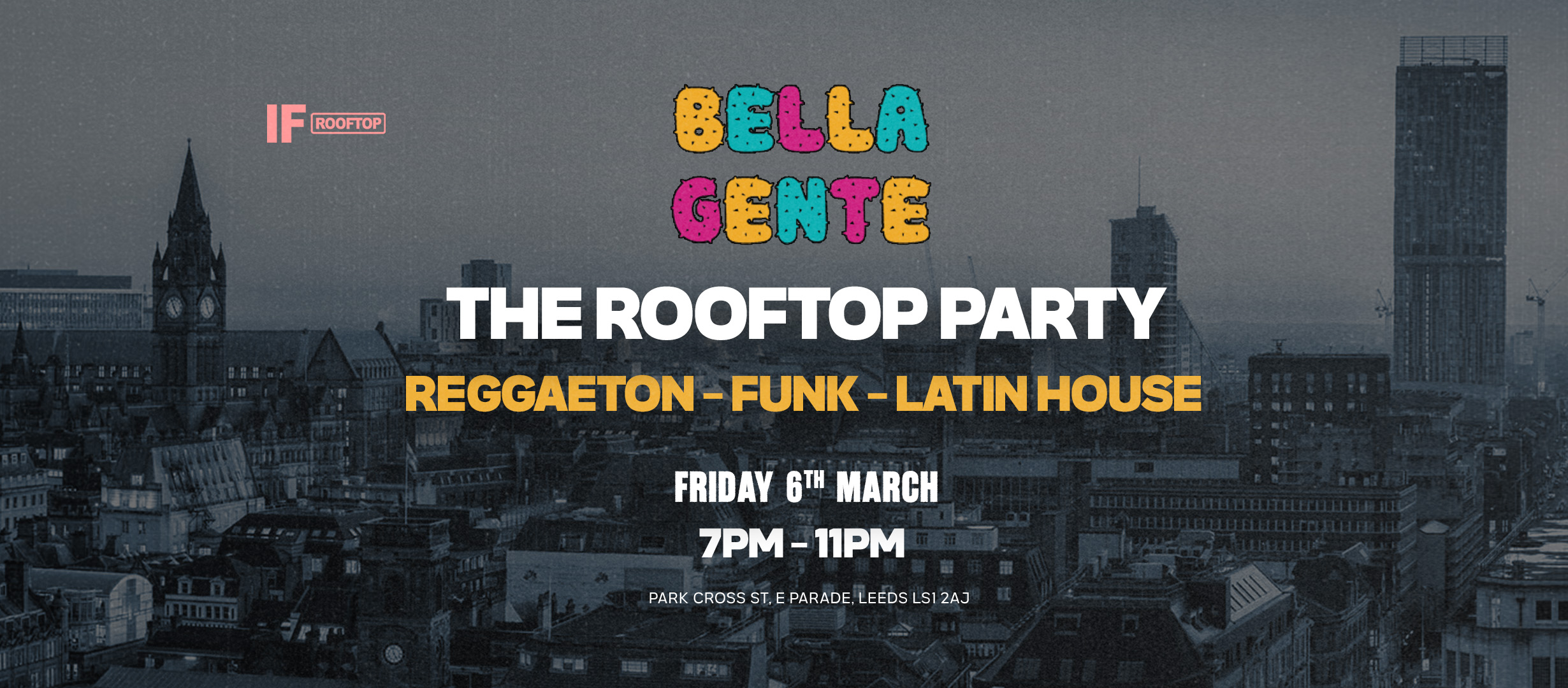 Bella Gente:: Reggaeton Rooftop Party –  Reggaeton & Latin House 🌆💃