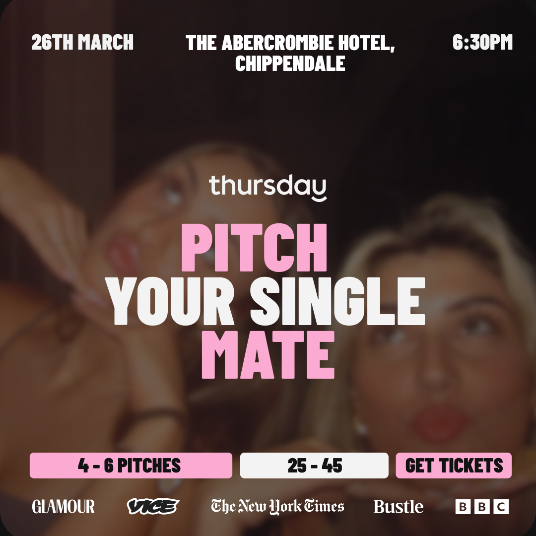 Thursday | Abercrombie (25-45) | Chippendale