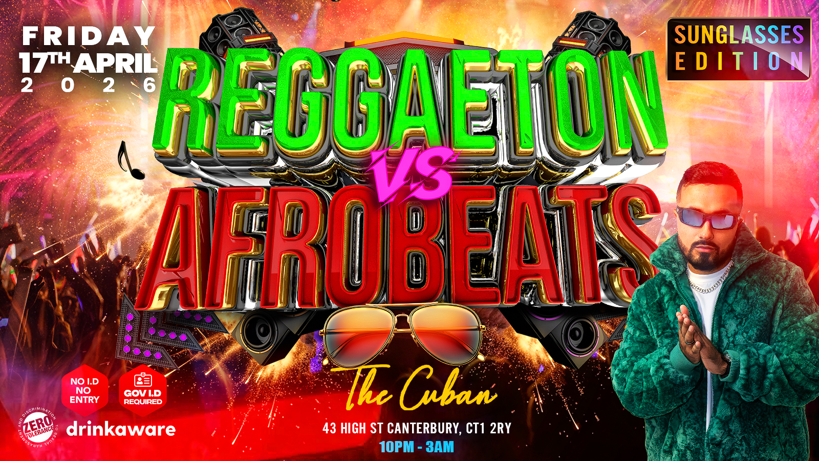 Reggaeton VS Afrobeats – Sunglasses Edition 😎