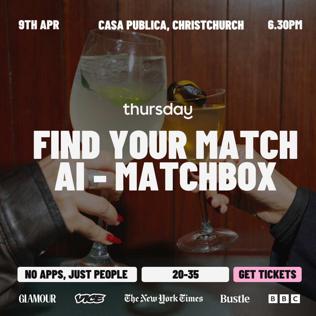 Thursday |  Find your Match – Powered by AI Matchbox