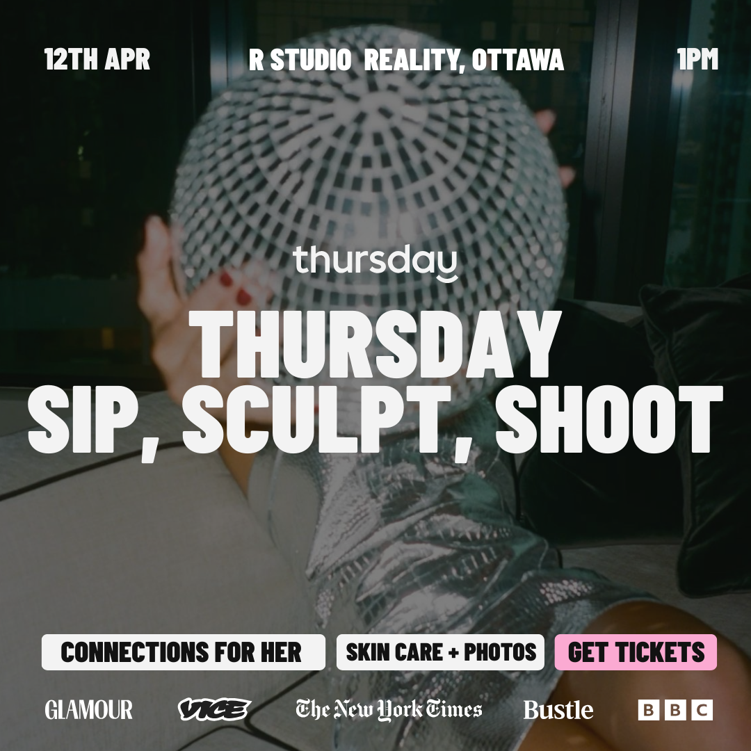 Thursday – Connections For Her | Sip, Sculpt & Shoot | R Studio