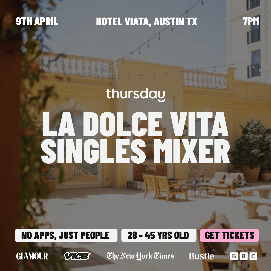 Thursday Austin: 🍹LA DOLCE VITA @ Hotel Viata
