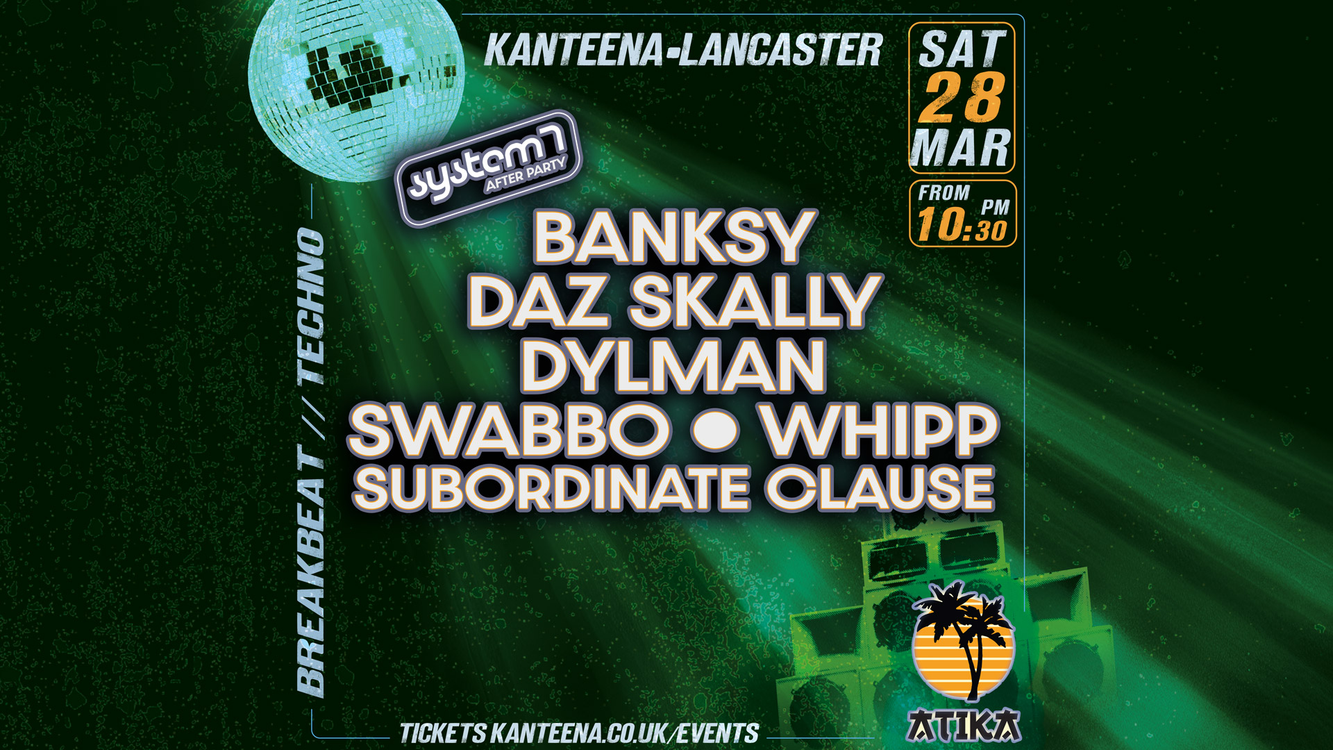 Atika Sessions: System 7 After Party