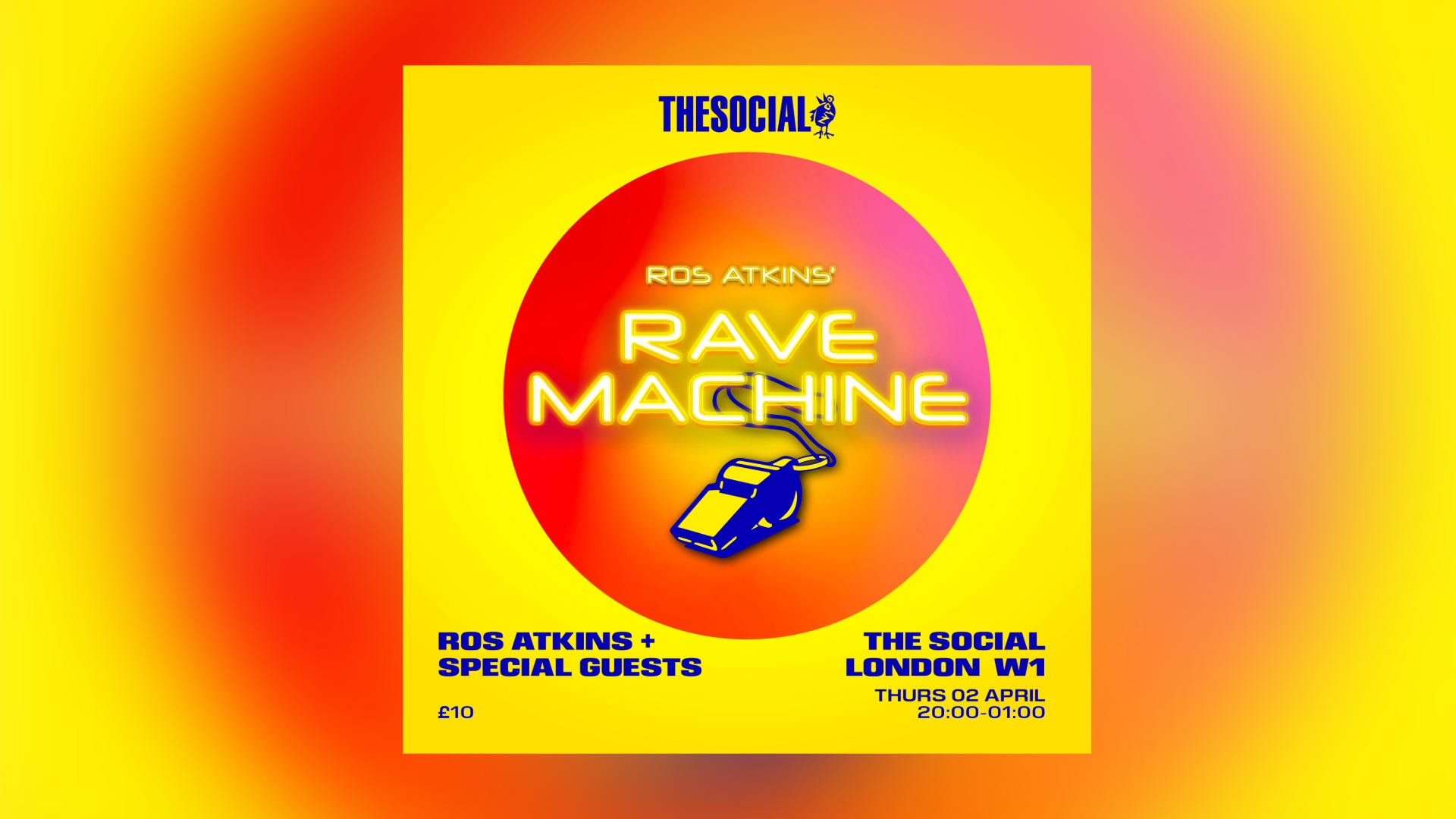 Ros Atkins’ Rave Machine ft. Arielle Free + Dope Ammo + Chinese Daughter