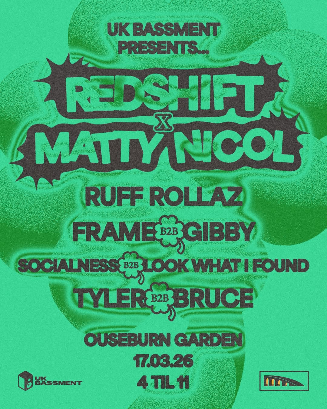 UK BASSMENT PADDY’S DAY SPECIAL