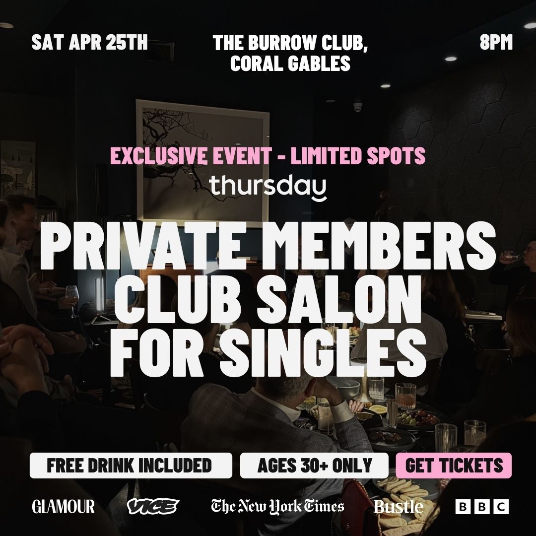 Thursday | The Burrow Club 🐇 | Coral Gables