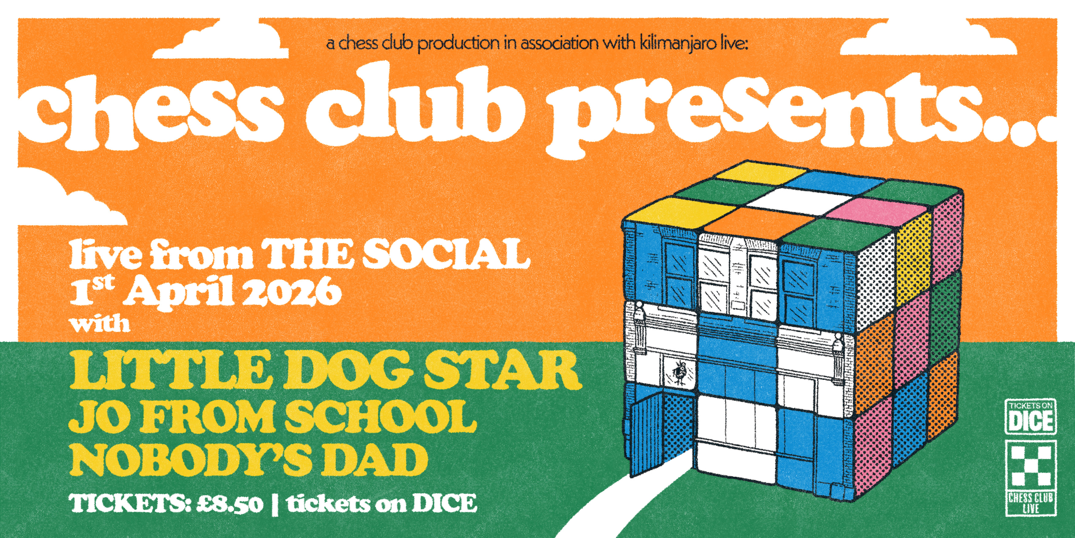 Chess Club Records Presents: Little Dog Star + Jo From School + Nobody’s Dad
