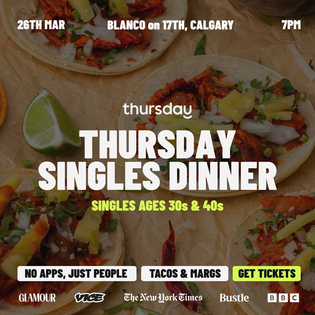 Thursday | Blanco on 17th Singles Dinner (30s & 40s) | Calgary