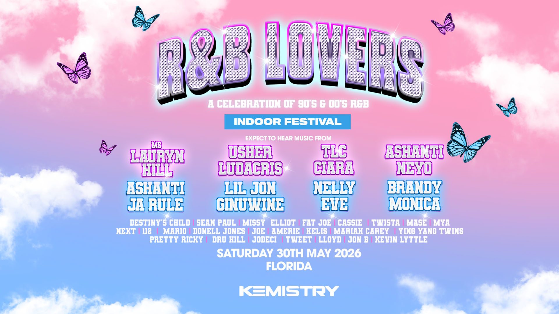 R&B Lovers – Saturday 30th May – Fort Lauderdale [FINAL 100 TICKETS ON SALE NOW!]