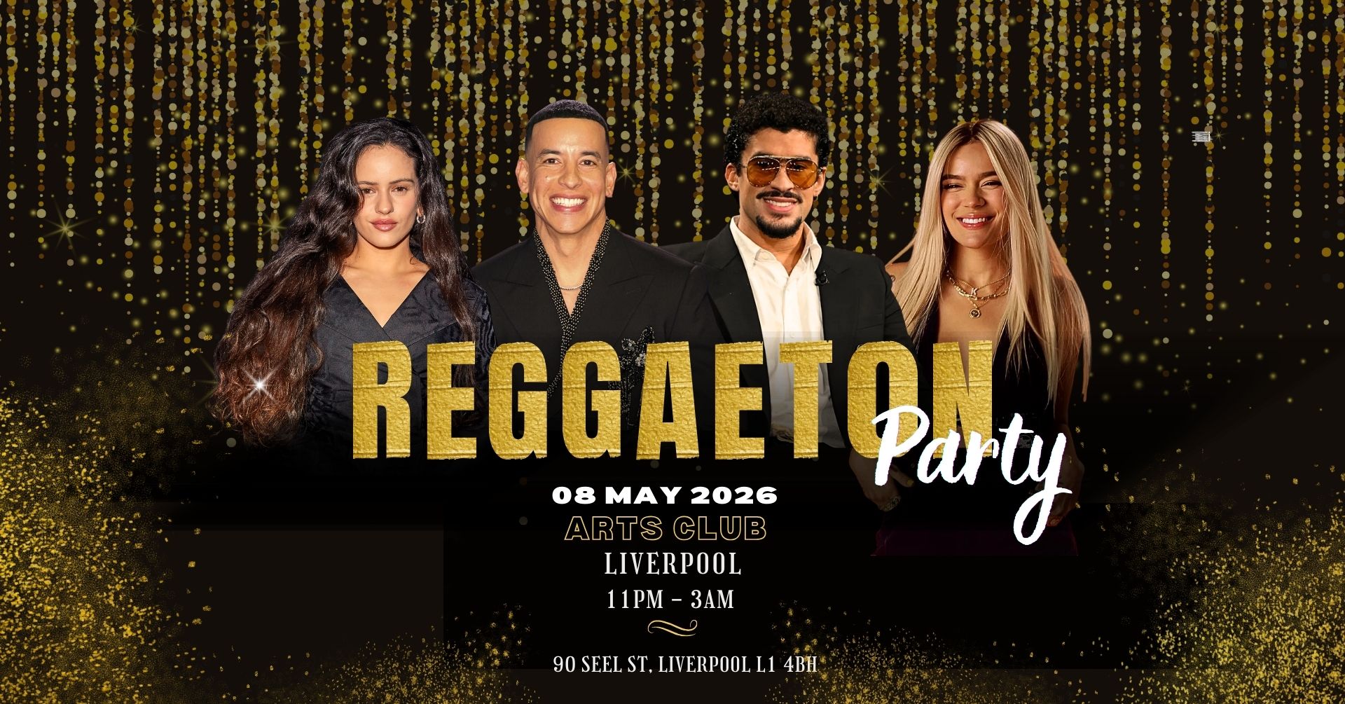 Reggaeton Party (Liverpool) May 2026 at Arts Club, Liverpool on