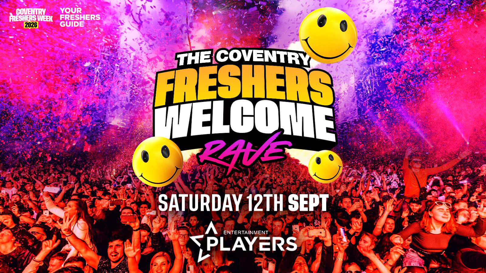 The Freshers Moving in Party | Coventry Freshers 2026