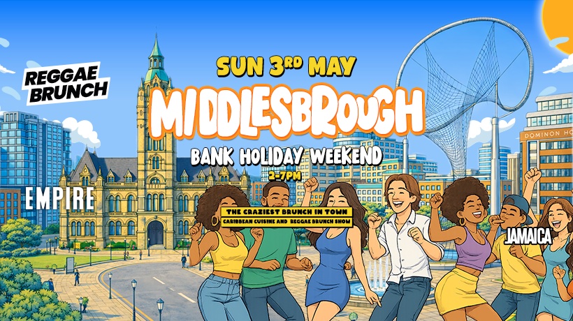 The Reggae Brunch – Sun 3 May