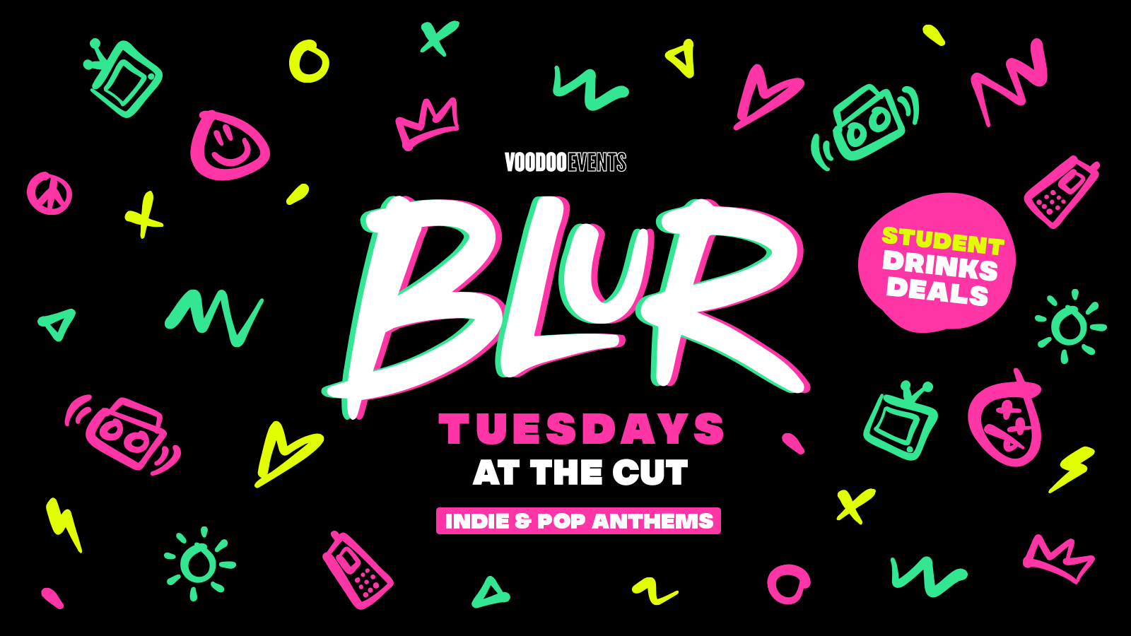 BLUR TUESDAYS | INDIE & POP ANTHEMS | 🎸⚡️