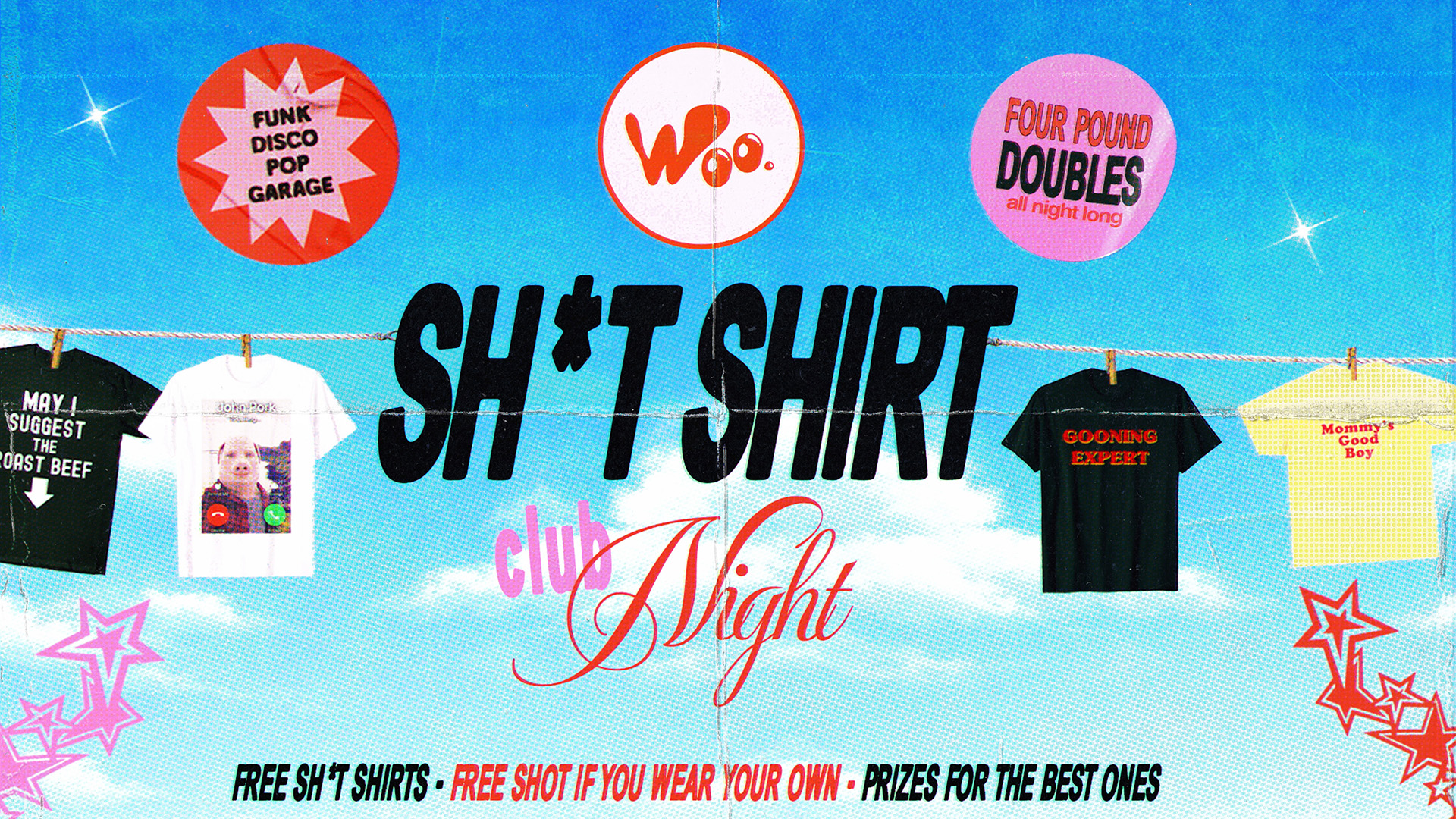 sh*t shirt party