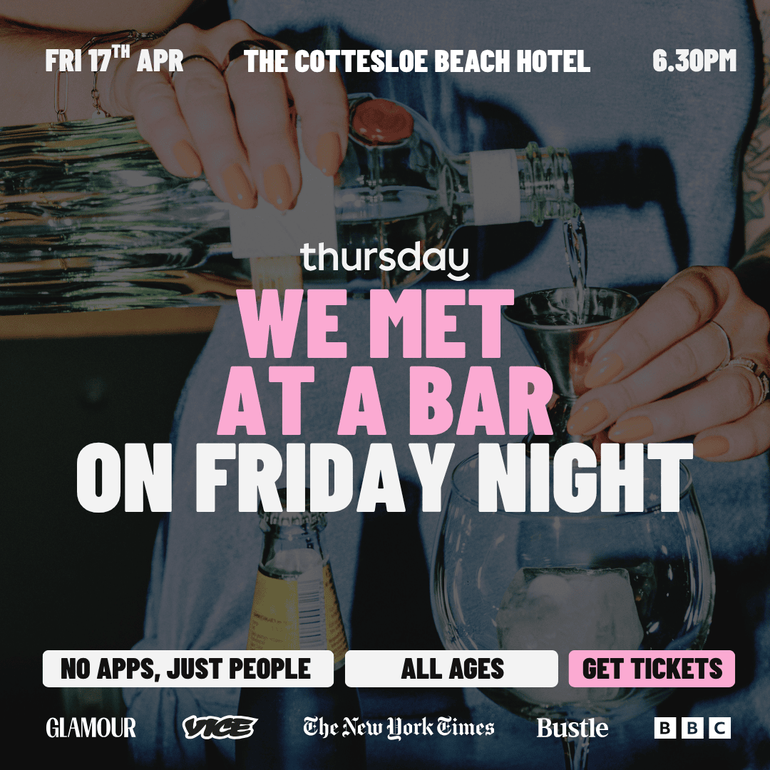 Friday | The Cott- We Met At A Bar Games Night | Cottesloe  (All Ages)