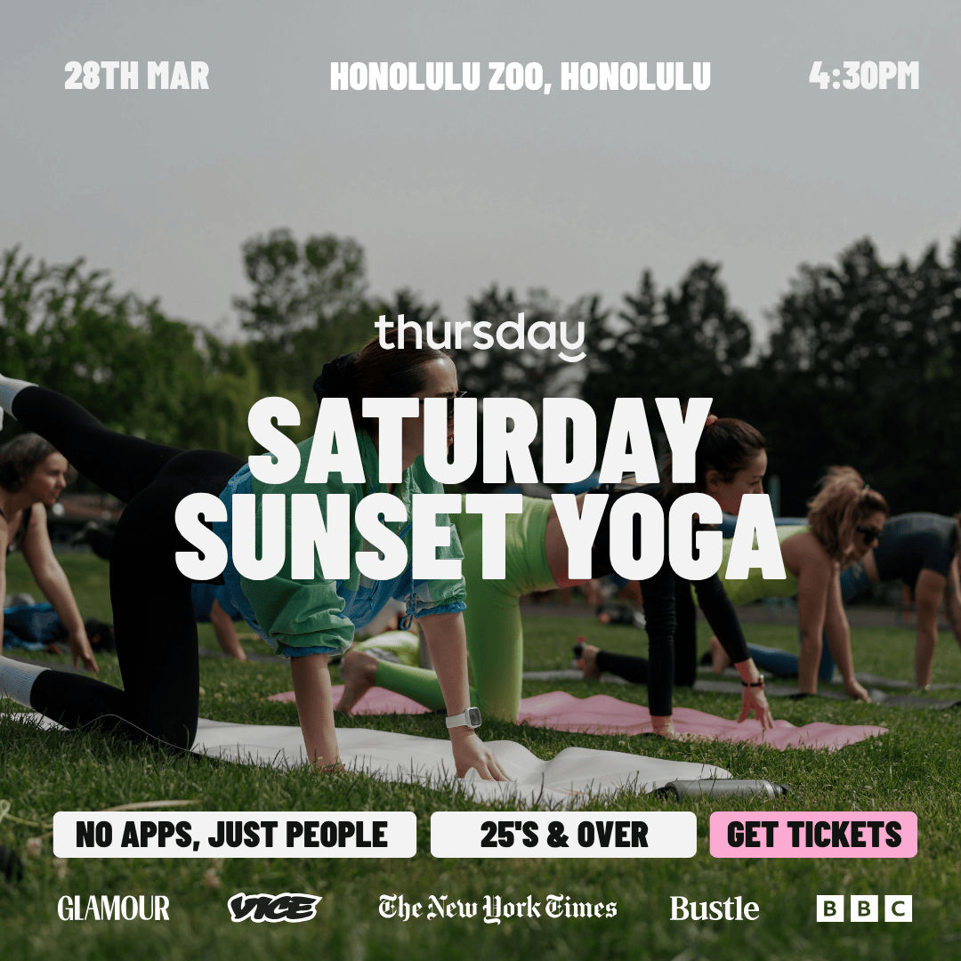 SATURDAY | SUNSET YOGA | HONOLULU