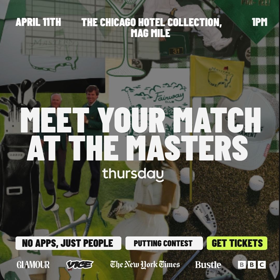 Saturday | Meet your Match at The Masters⛳️ | The Hotel Collection, Mag Mile