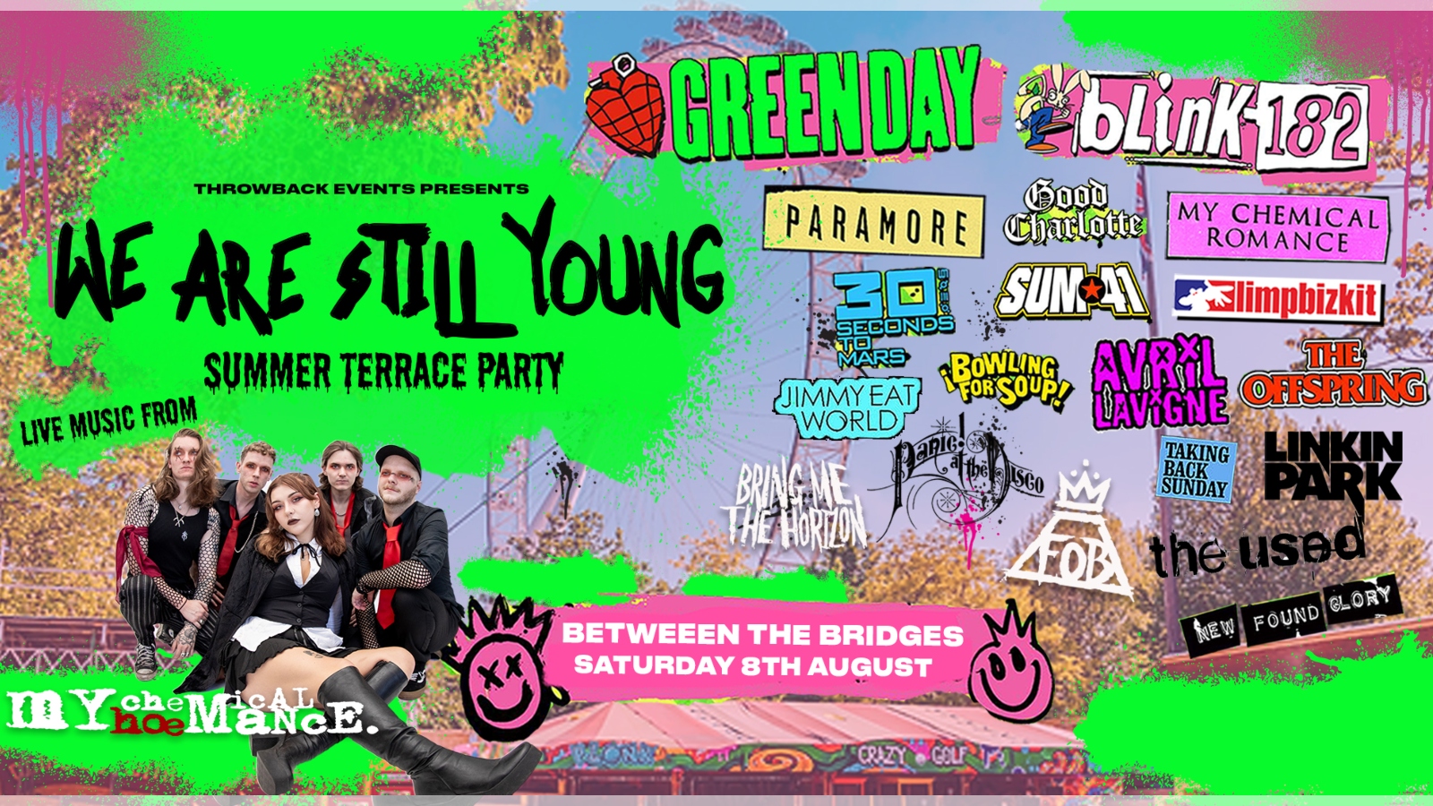 We Are Still Young Summer Party with My Chemical Hoemance (South Bank)