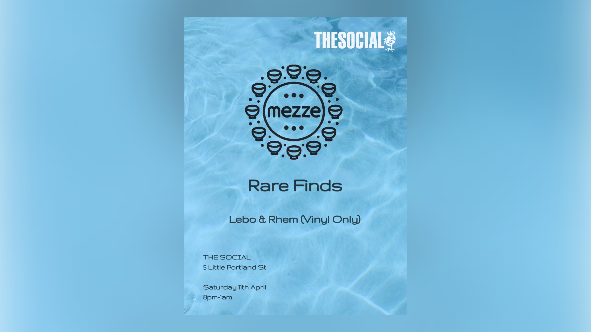 Mezze: Rare Finds – Lebo & Guest TBA (Vinyl Only)