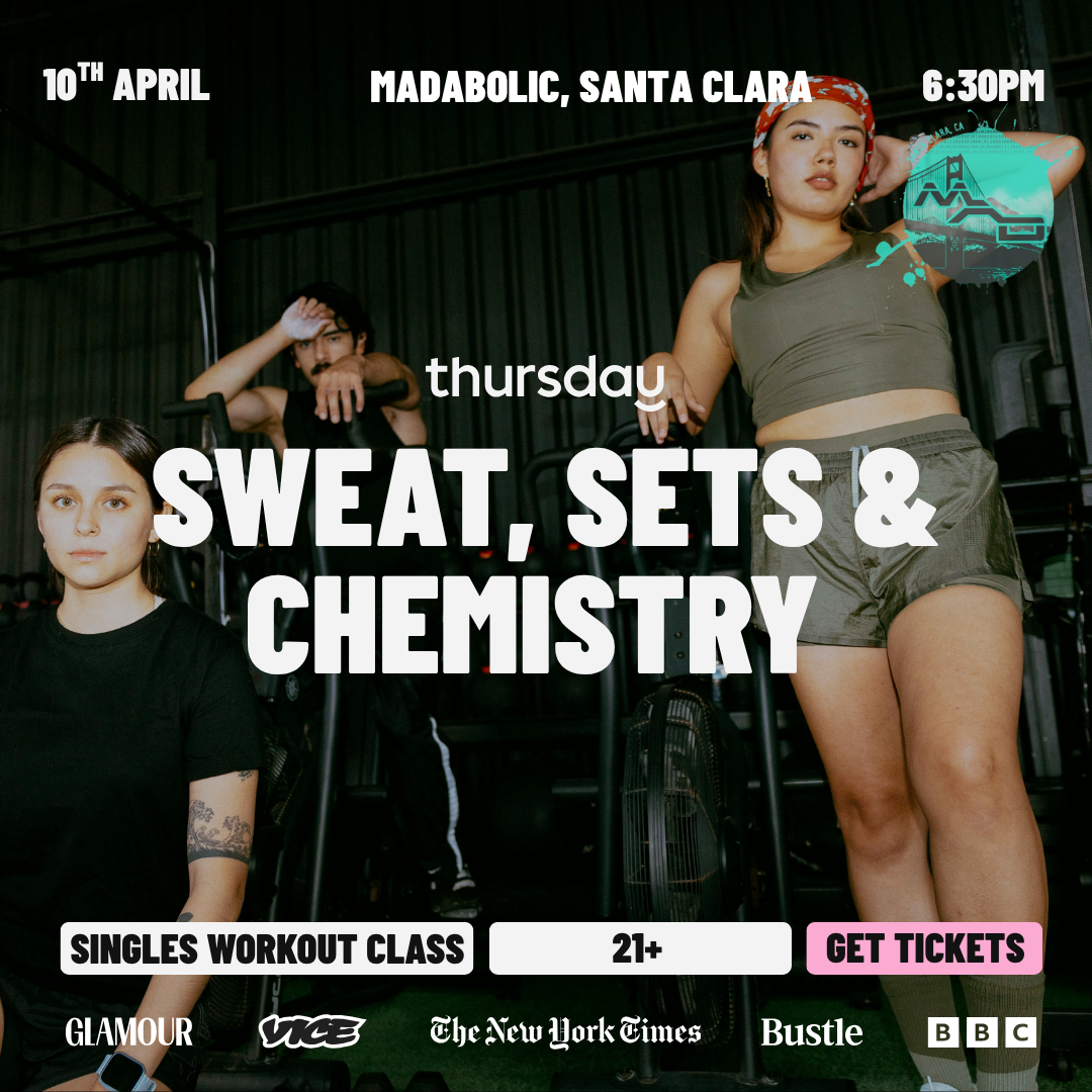 FRIDAY | SWEAT, SETS, & CHEMISTRY (21+) | SANTA CLARA