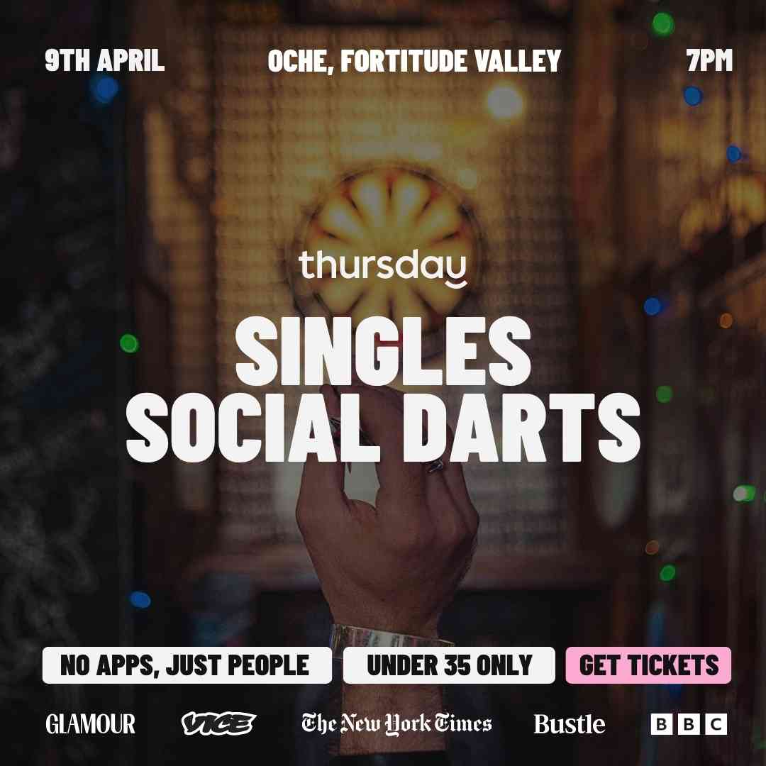 Thursday | Singles Social Darts @ Oche (U35) | Fortitude Valley
