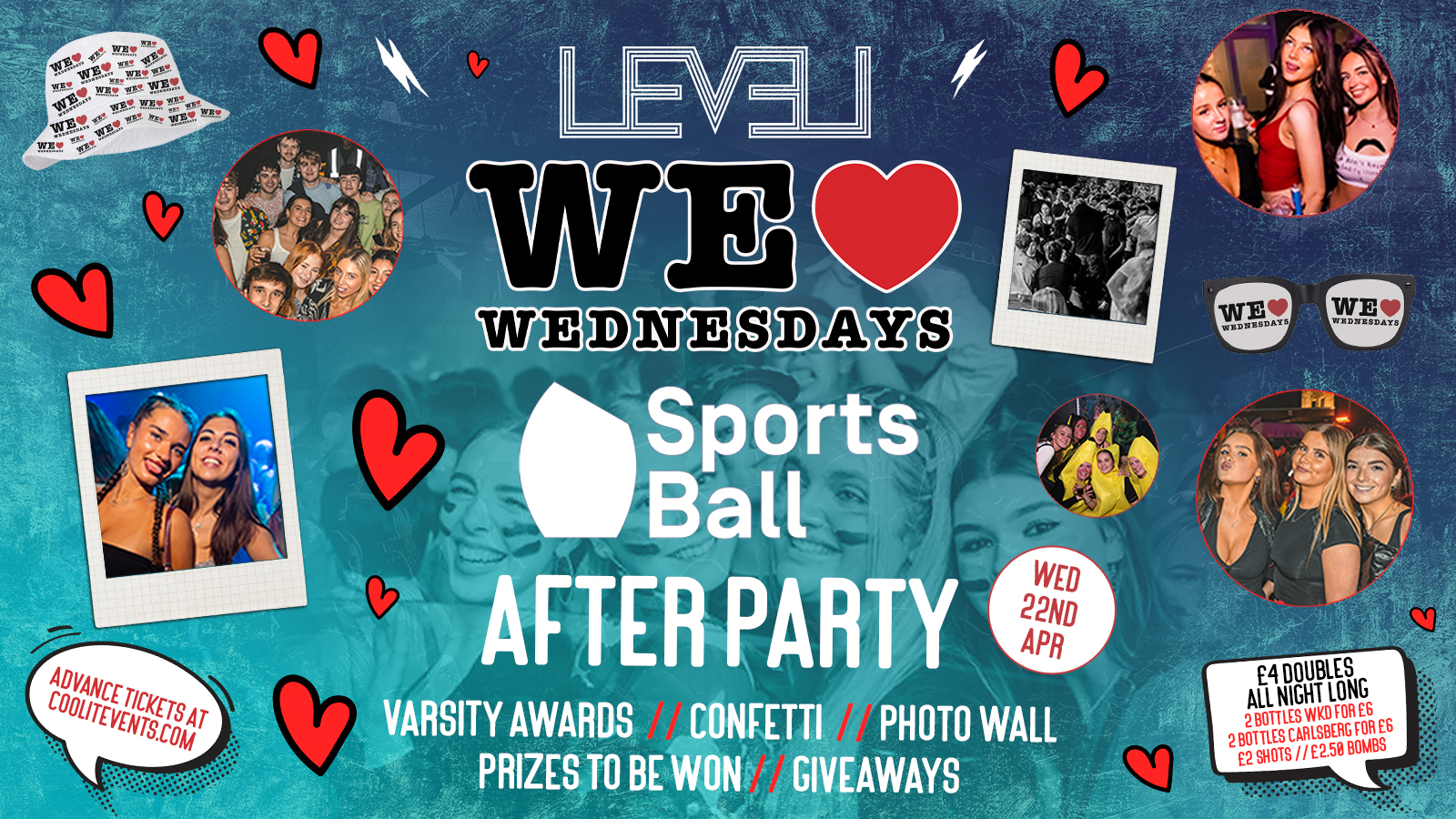 We Love Wednesdays – Sports Ball After Party! Liverpool’s Legendary Wednesday Night