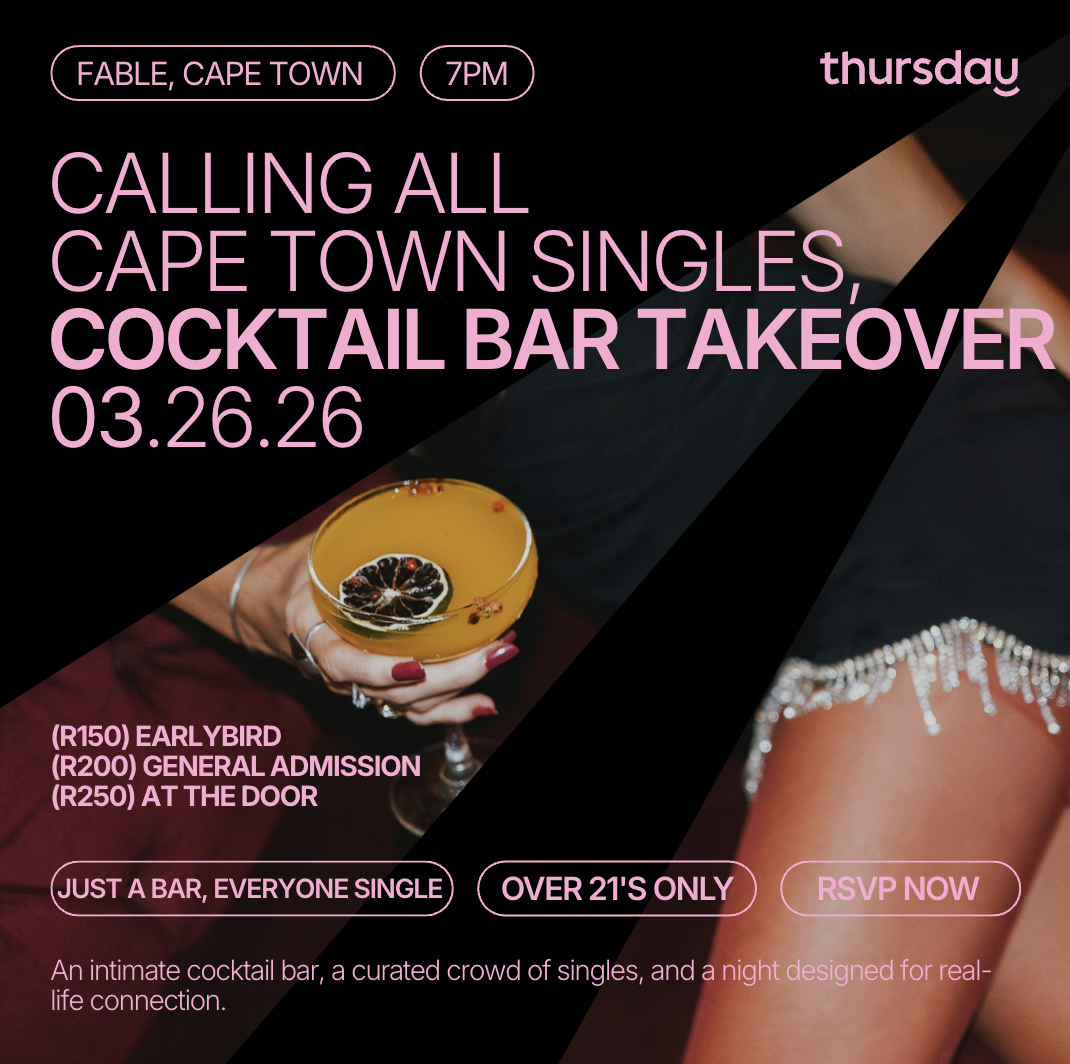 Thursday | Cocktail Bar | Cape Town
