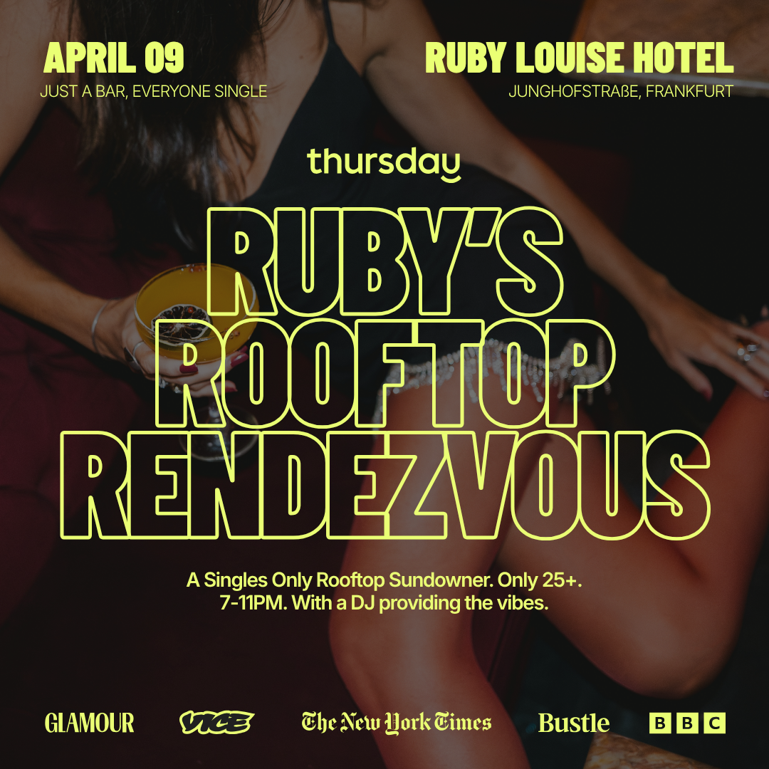 Thursday | Ruby’s Rendezvous (25+) @ Ruby Louise Hotel | Frankfurt