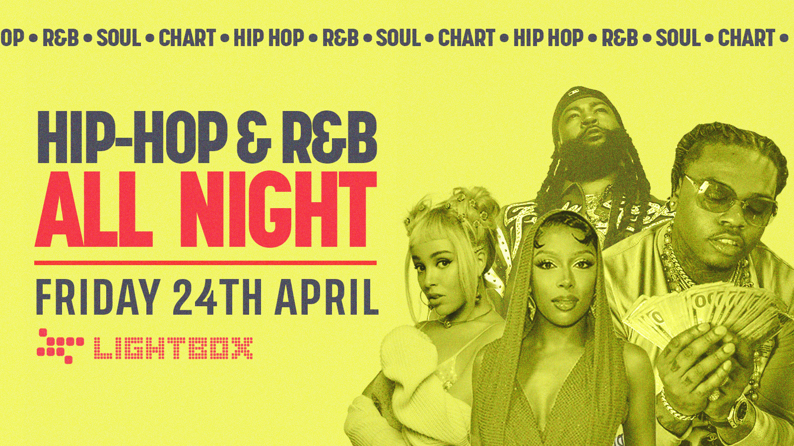 [FREE TICKETS] ﻿HIP HOP & R&B ALL NIGHT @ FIRE & LIGHTBOX