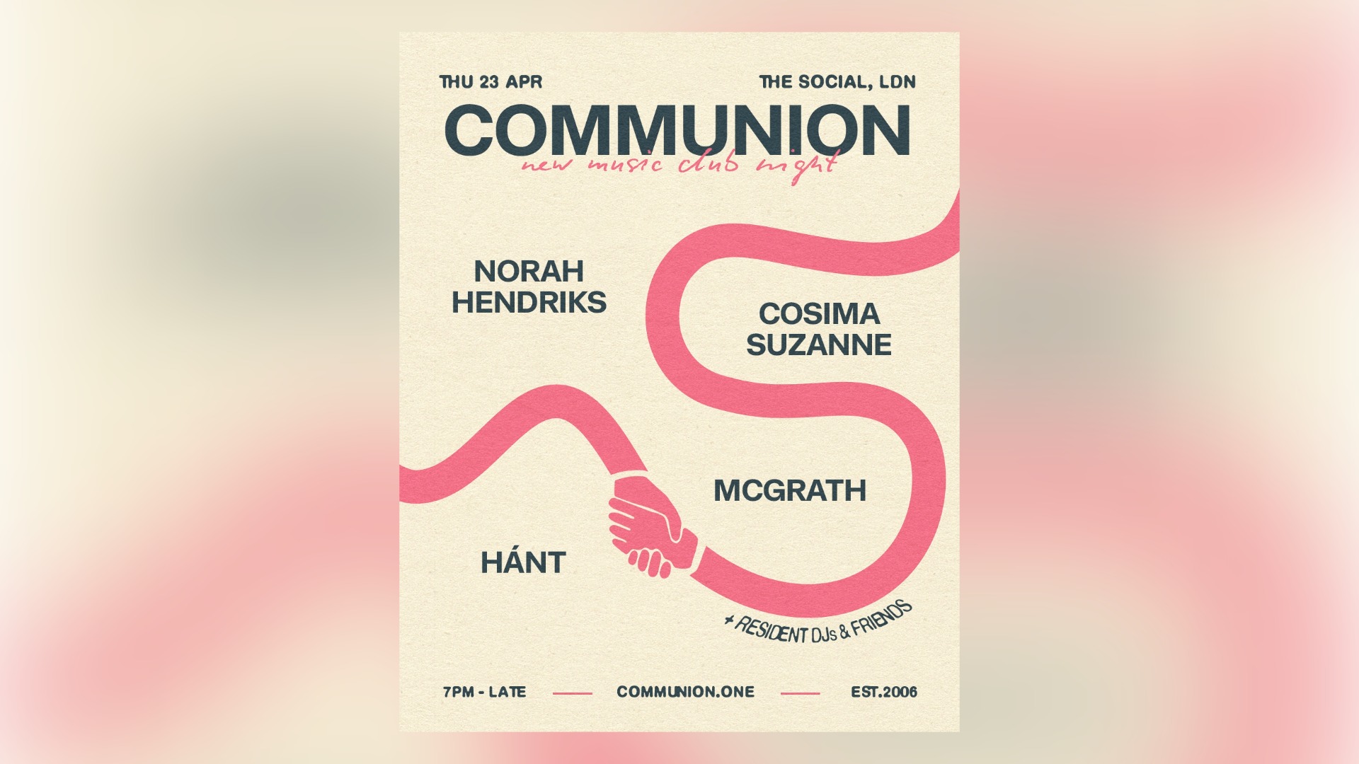 April Communion: Norah Hendriks + Cosima Suzanne + McGrath + Hánt
