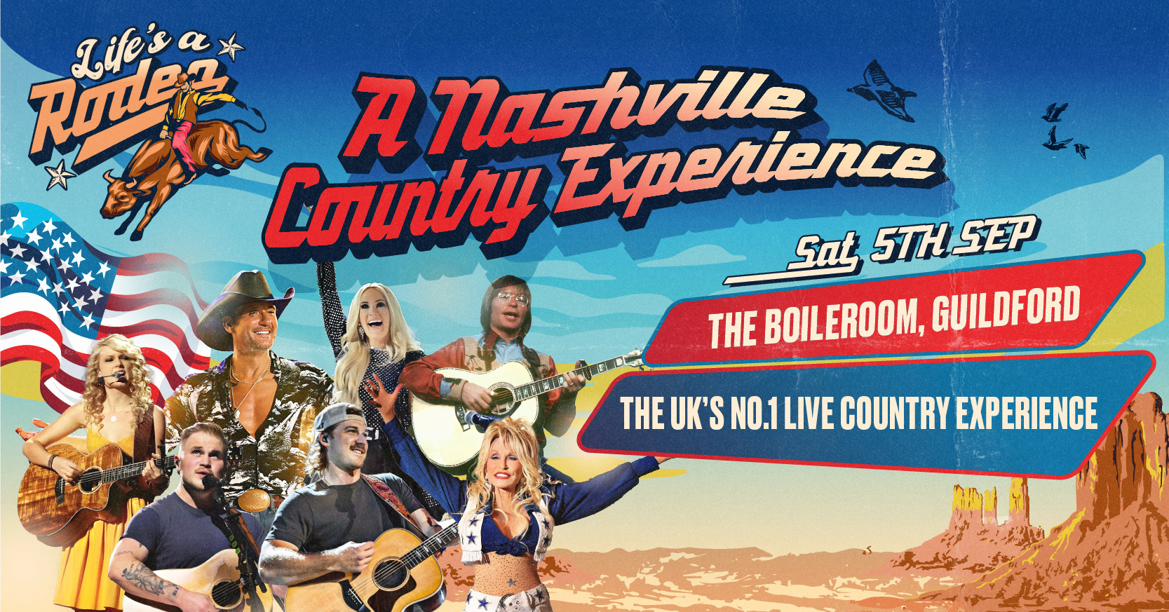 Guildford: A Nashville Country Music Experience 🇺🇸
