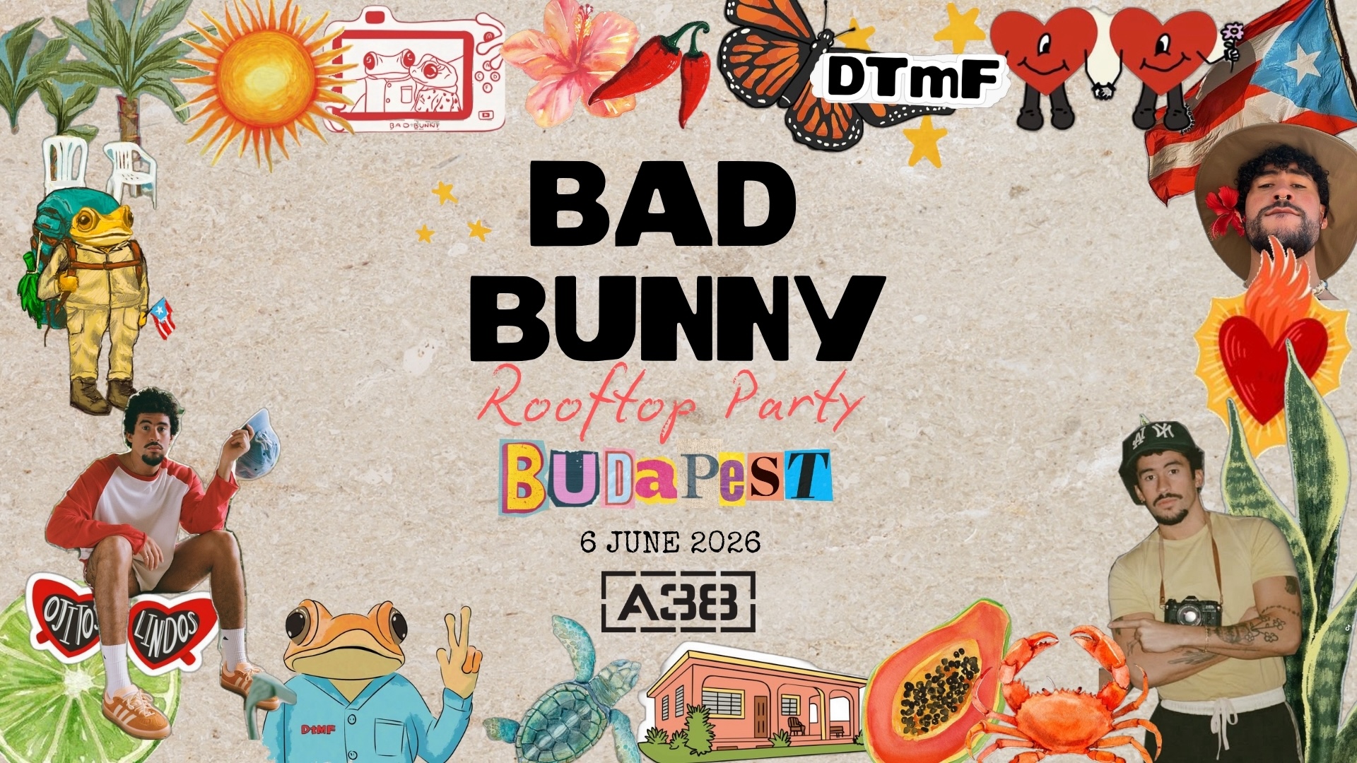 DeBÍ TiRAR MáS FOToS (Budapest) – Bad Bunny Rooftop Fiesta