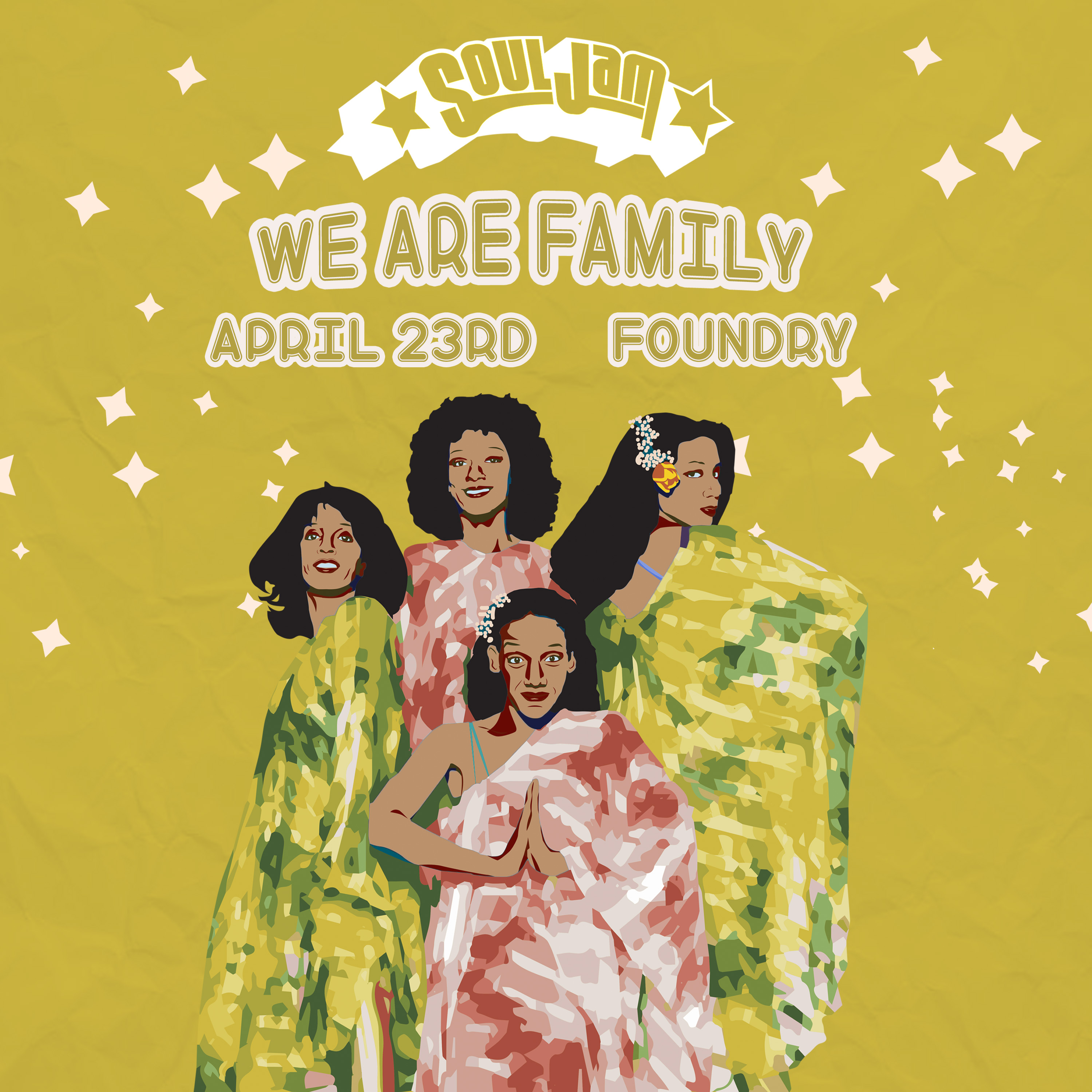 SoulJam | We Are Family! | April 23 | Foundry