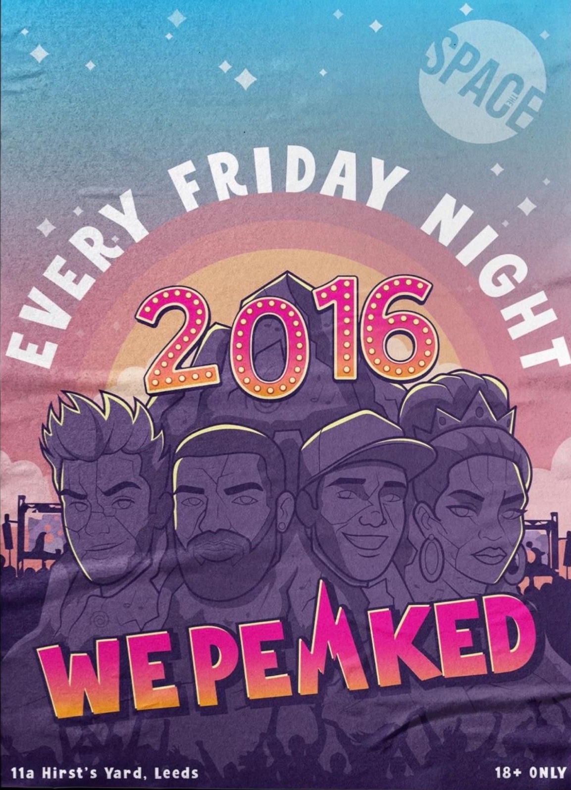We Peaked @ Space Leeds – 6th March!